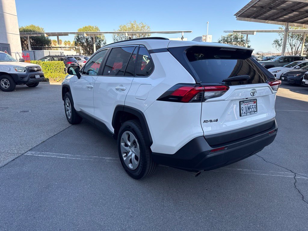 Used 2021 White Toyota LE image 7