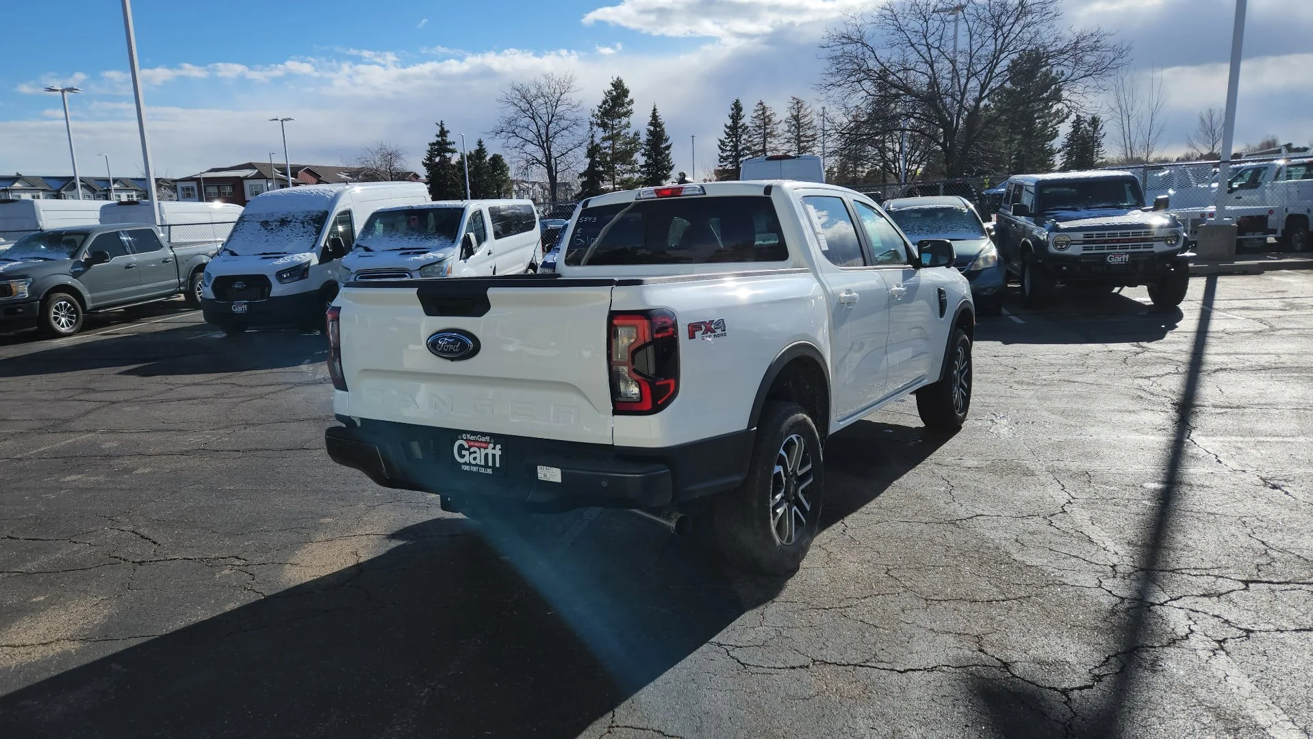 New 2025 Oxford White Ford LARIAT image 13