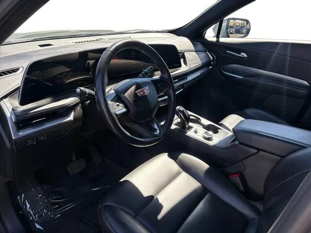 Used 2024 Argent Silver Metallic Cadillac AWD Premium Luxury image 12