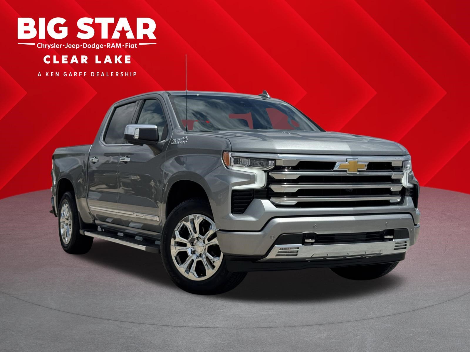 Used 2024 Sterling Gray Metallic Chevrolet High Country image 1