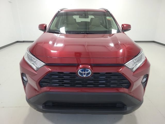 Certified Used 2021 Ruby Flare Pearl Toyota Hybrid XLE Premium image 2