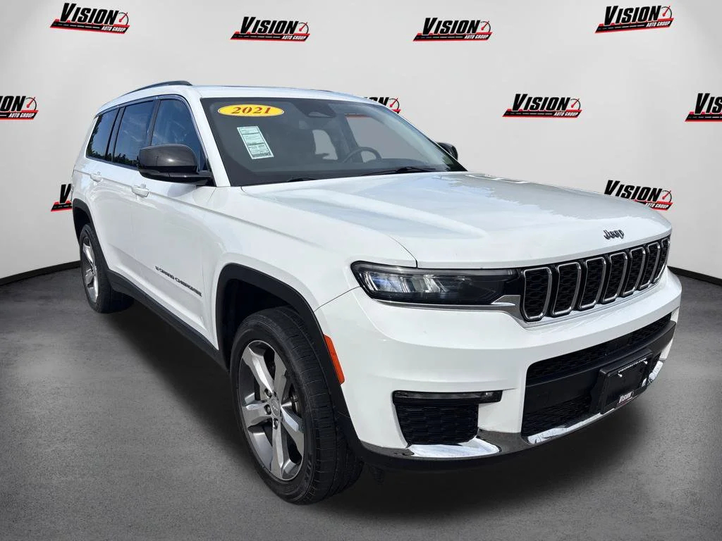 Used 2021 White Jeep Limited image 5
