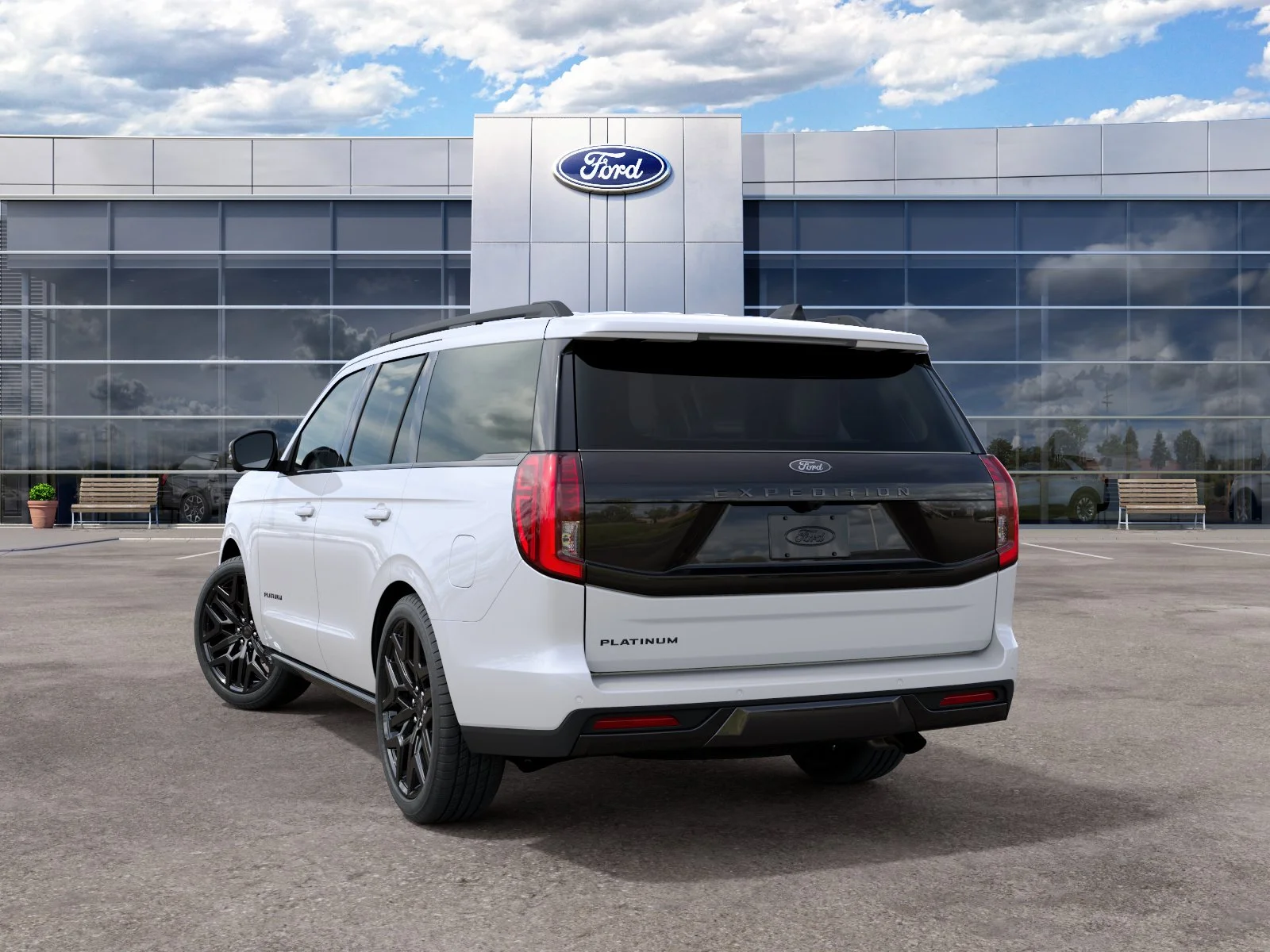 New 2027 Star White Metallic Tri-Coat Ford Platinum image 31
