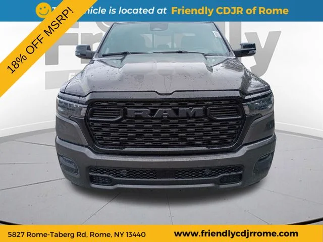 New 2026 Granite Crystal Metallic Clear-Coat Exterior Paint RAM Big Horn/Lone Star image 2