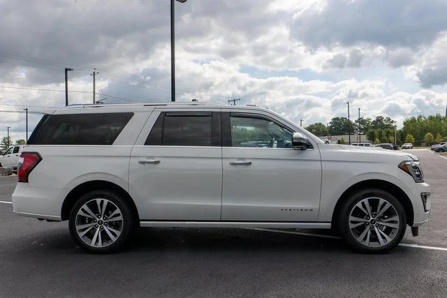 Used 2021 White Metallic Ford Platinum image 5