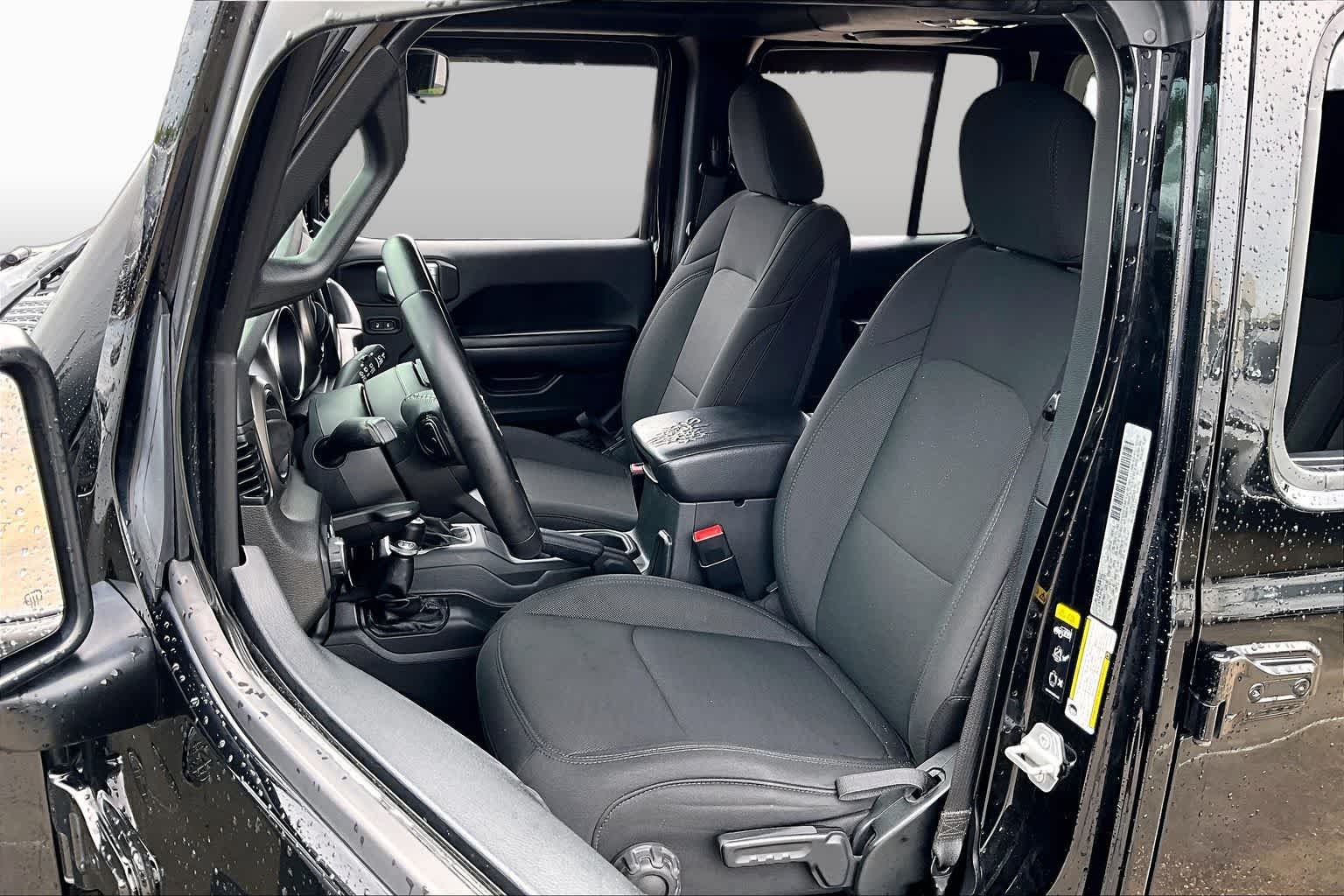 Used 2020 Black Clearcoat Jeep Willys image 7