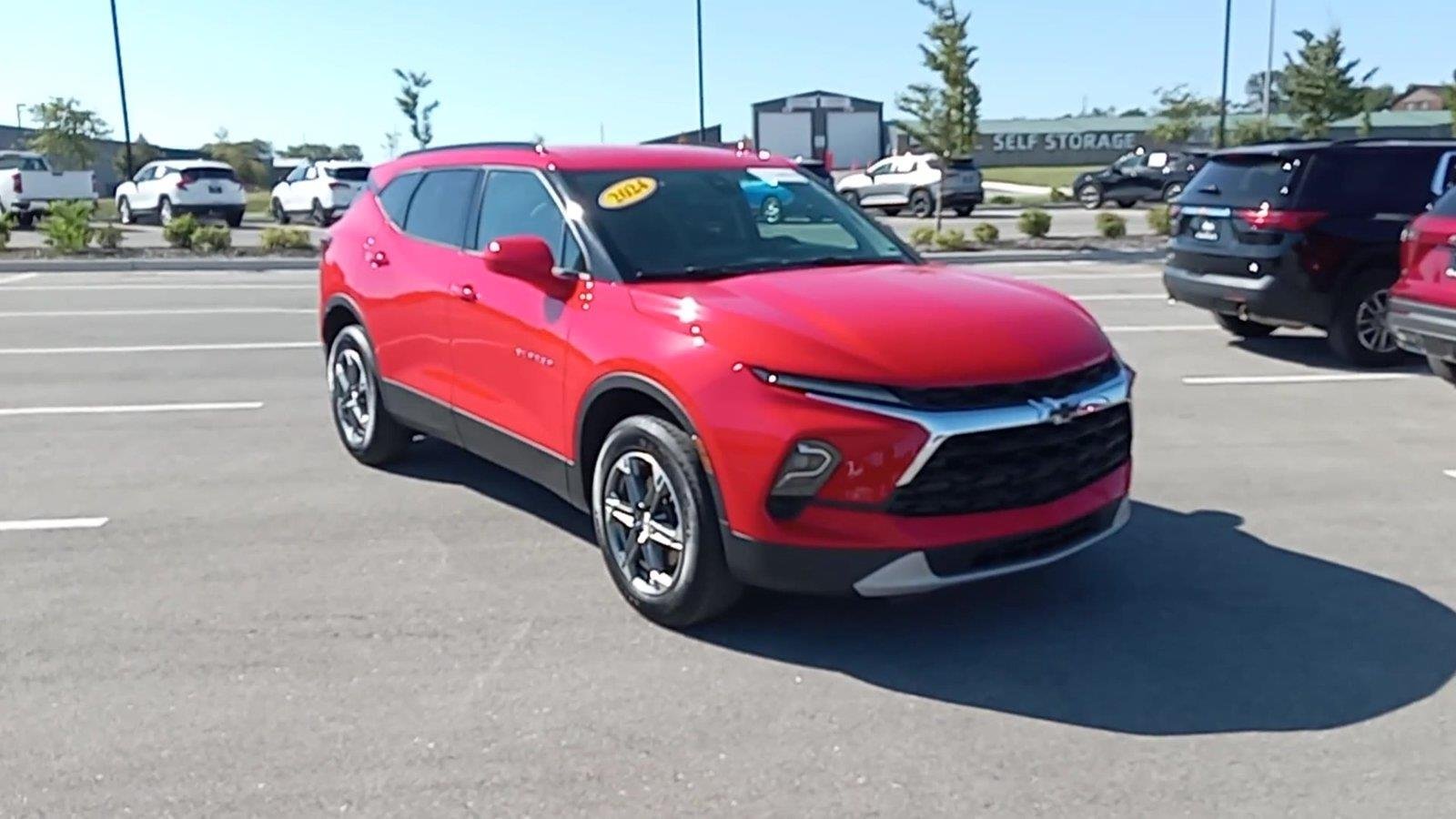 Certified 2024 Chevrolet Blazer 2LT with VIN 3GNKBCR40RS218821 for sale in Kansas City