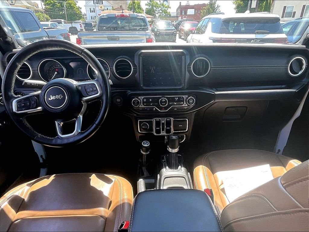 Used 2023 White Jeep Sahara 4xe image 21