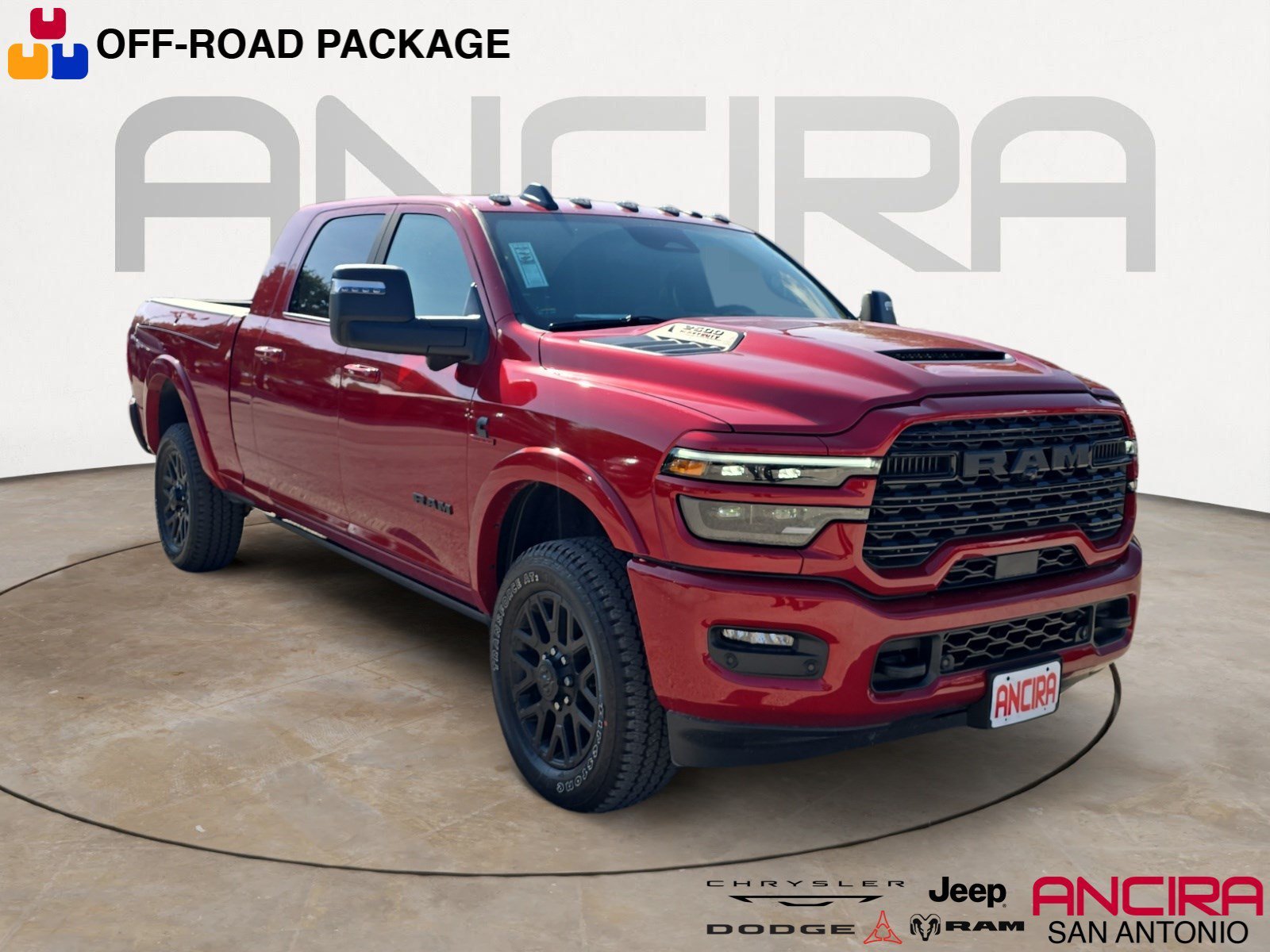 New 2026 Molten Red Pearlcoat RAM Limited image 1