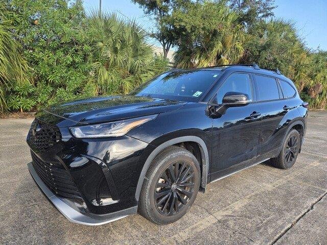 Used 2024 Midnight Black Metallic Toyota XSE image 1