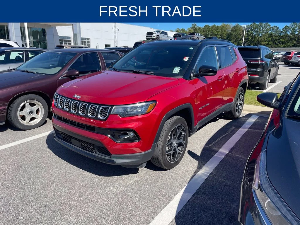 Used 2024 Red Jeep Limited image 1