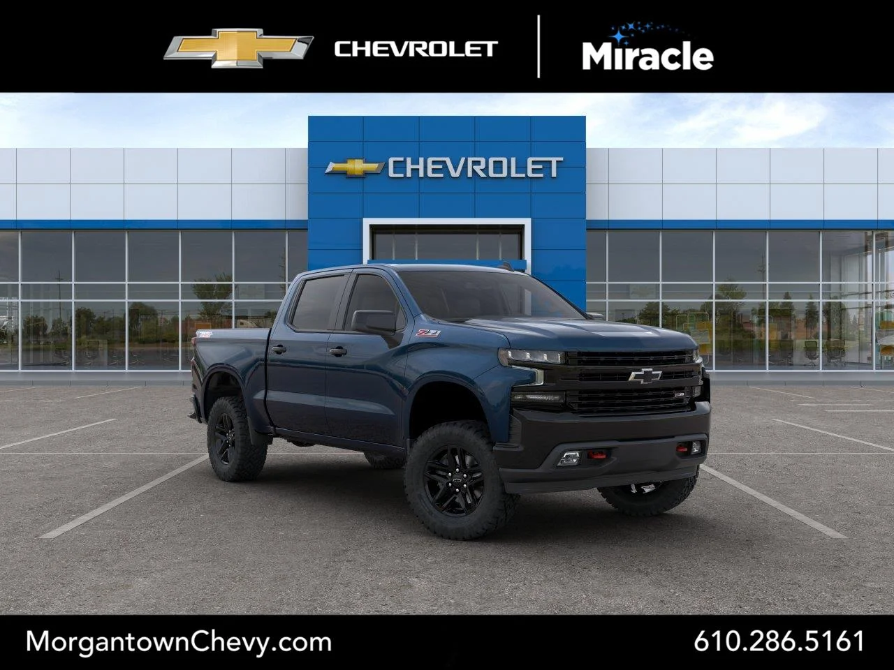 New 2020 Northsky Blue Metallic Chevrolet LT Trail Boss image 1