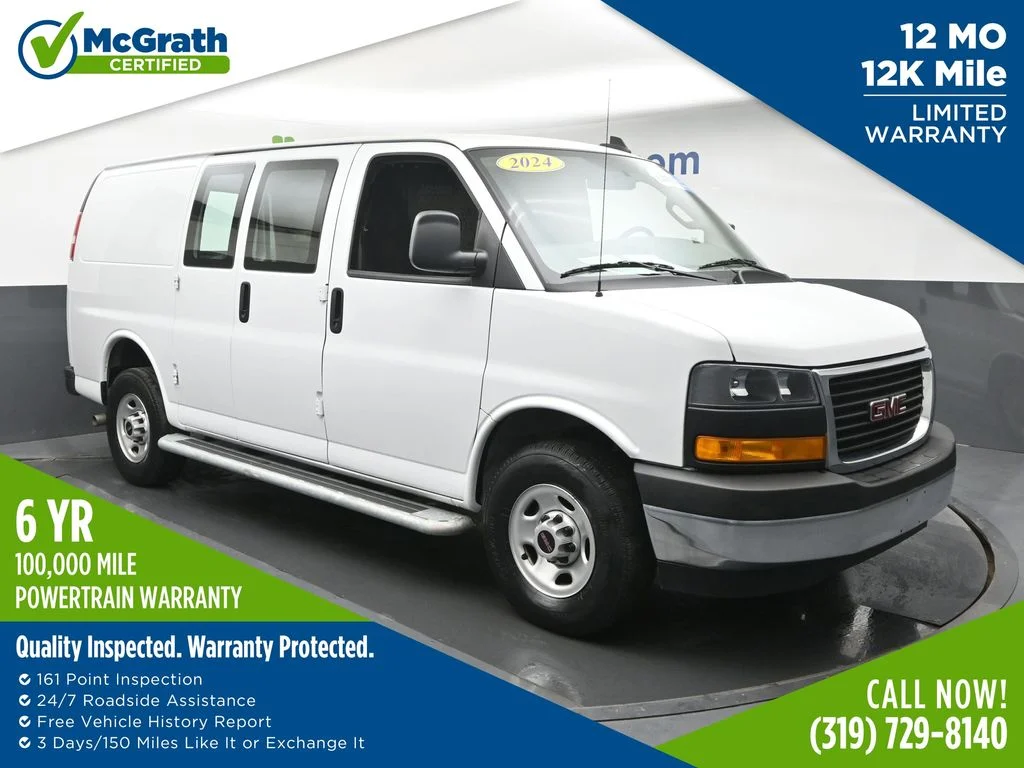 Used 2024 White GMC Work Van image 1