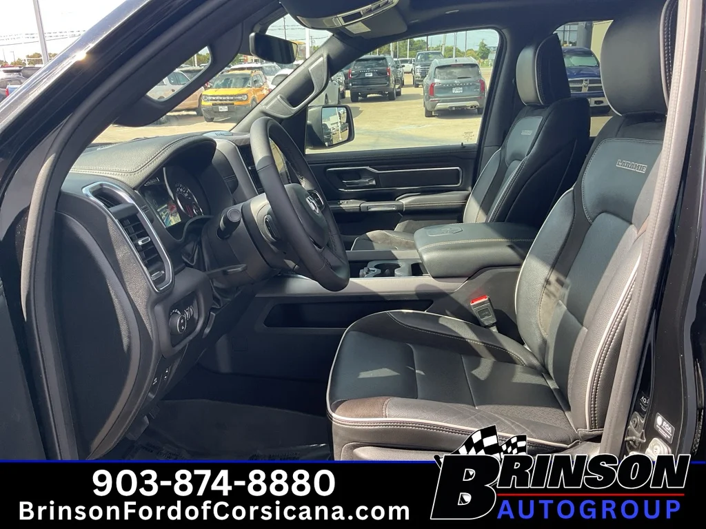 Used 2025 Diamond Black Crystal Pearlcoat Ram Laramie image 24