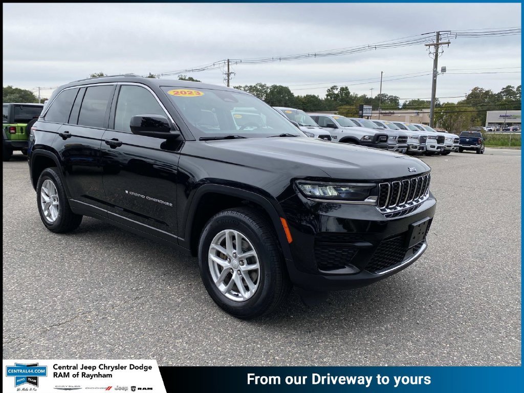 Certified Used 2023 Black Jeep Laredo X image 1