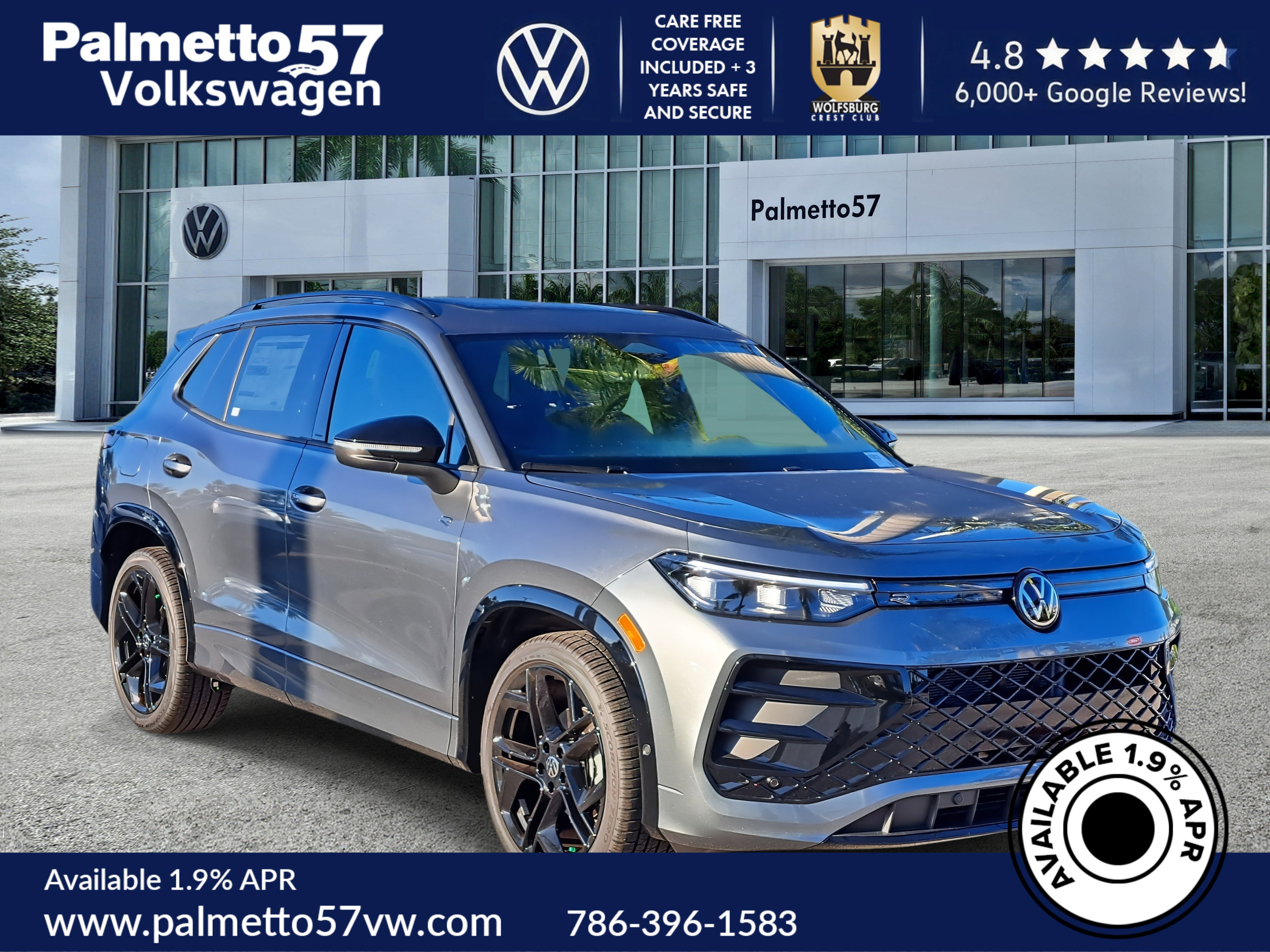 New 2026 Gray Volkswagen 2.0T SE R-Line Black image 1