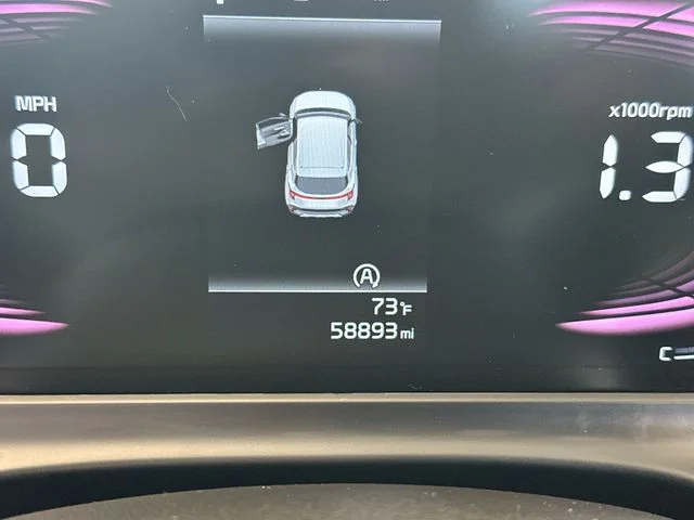Used 2025 Blue Kia LX image 12
