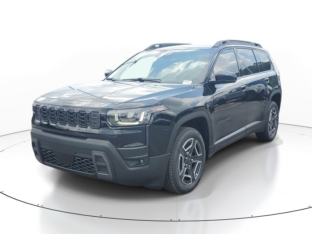 New 2026 Diamond Black Crystal Pearl-Coat Exterior Paint Jeep Limited image 2