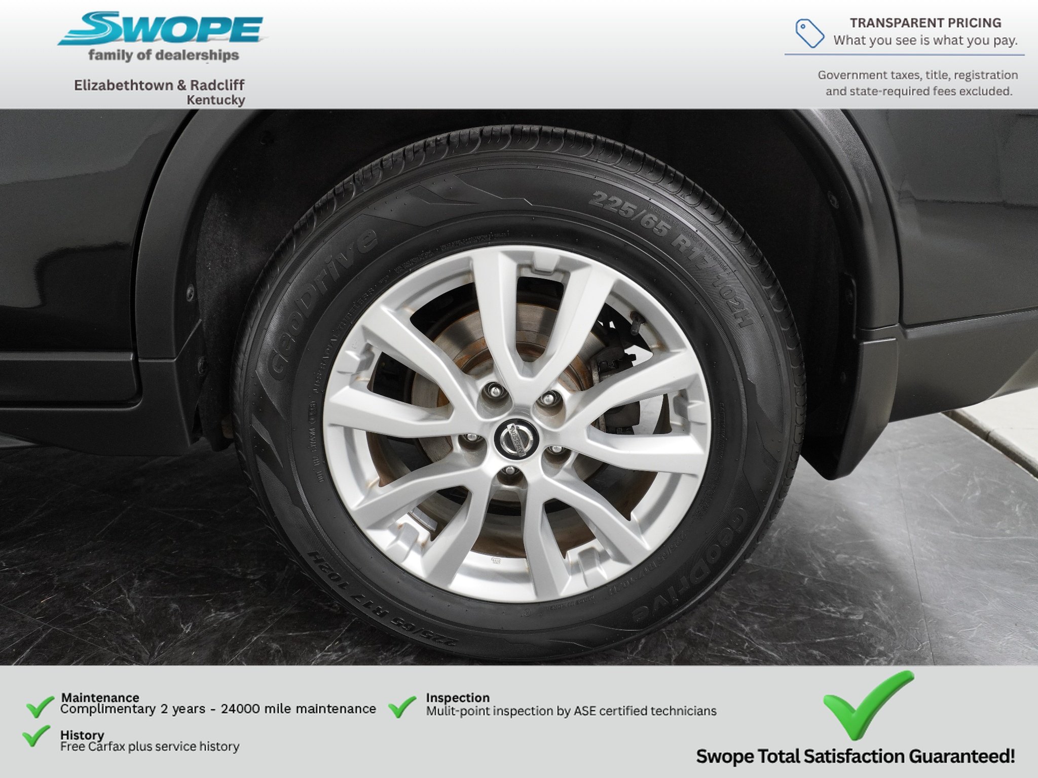 Used 2017 Magnetic Black Nissan SV image 30