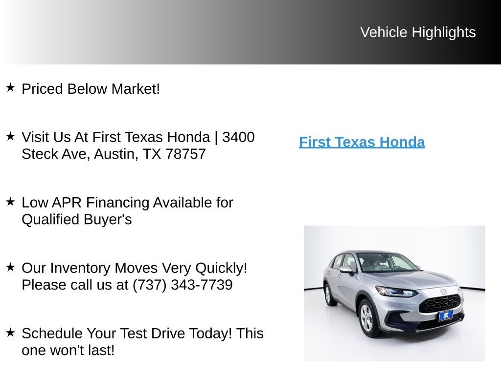 Used 2023 Silver Honda LX image 9