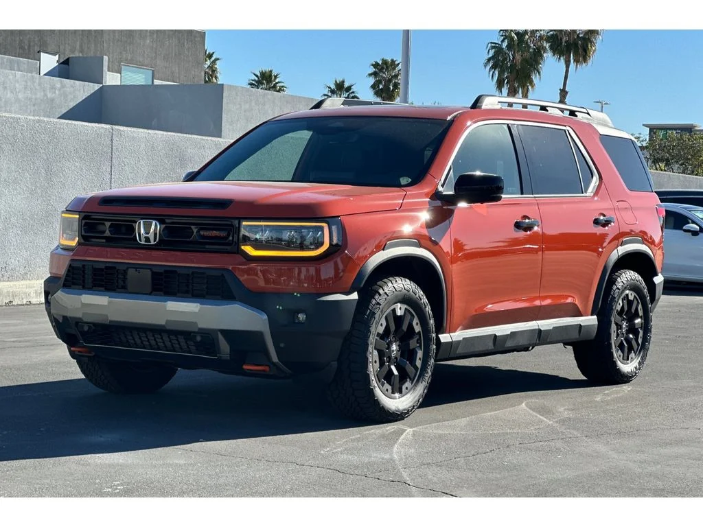 New 2026 Sunset Orange Honda TrailSport Elite image 9