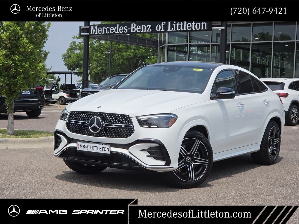 New 2026 Polar White Mercedes-Benz GLE 450 Coupe image 1