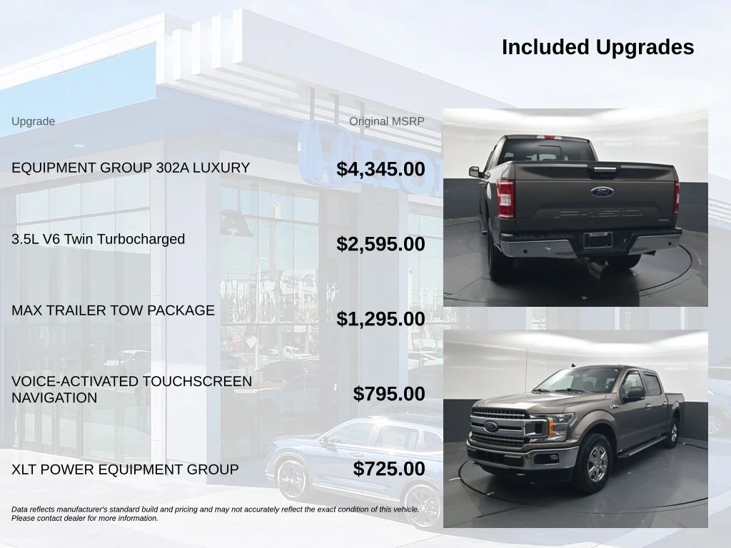 Used 2020 Stone Gray Metallic Ford XLT image 5