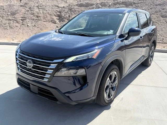 Certified Used 2024 Blue Nissan SV image 1