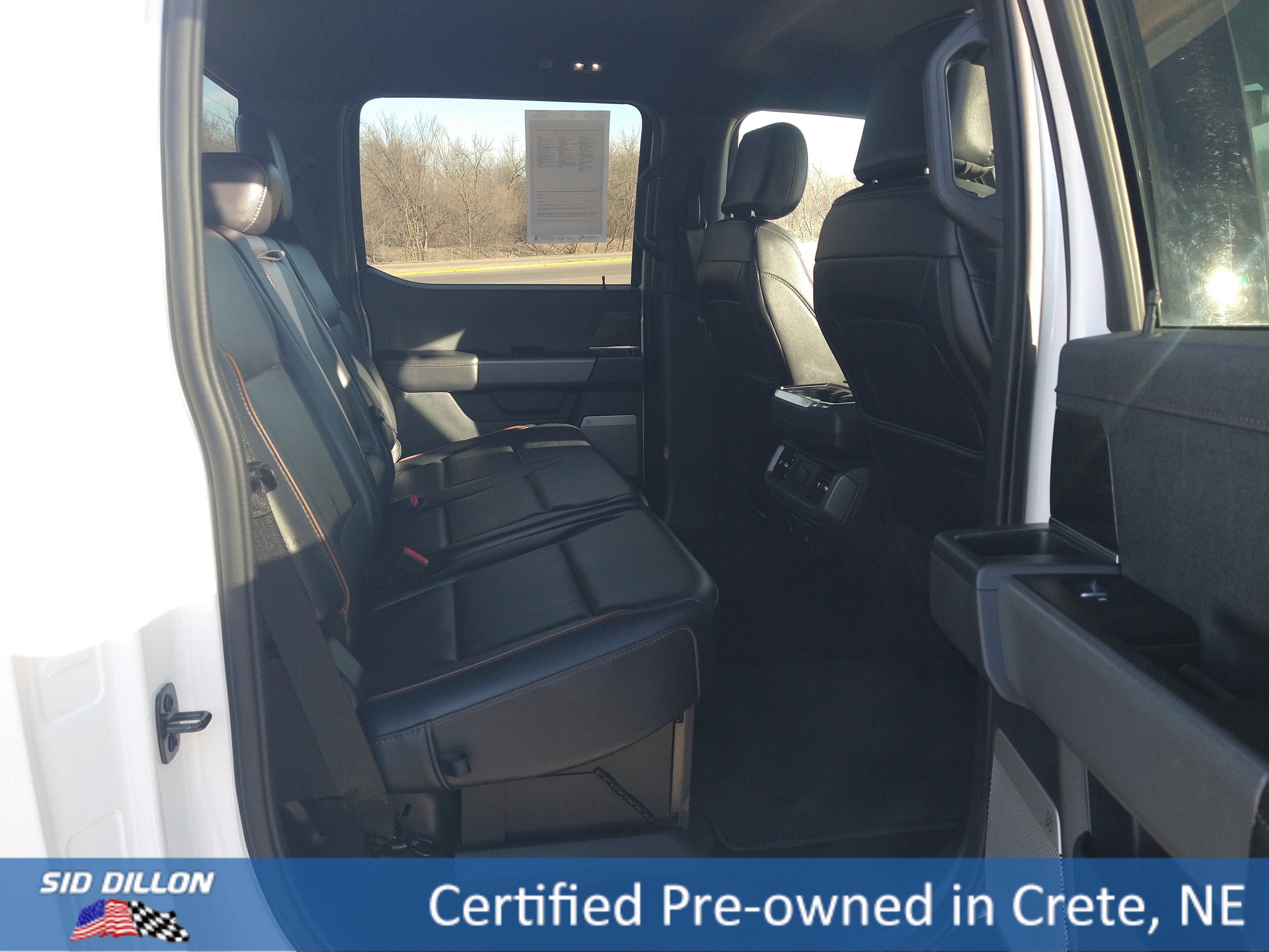 Used 2025 OXFORD WHITE Ford LARIAT image 6