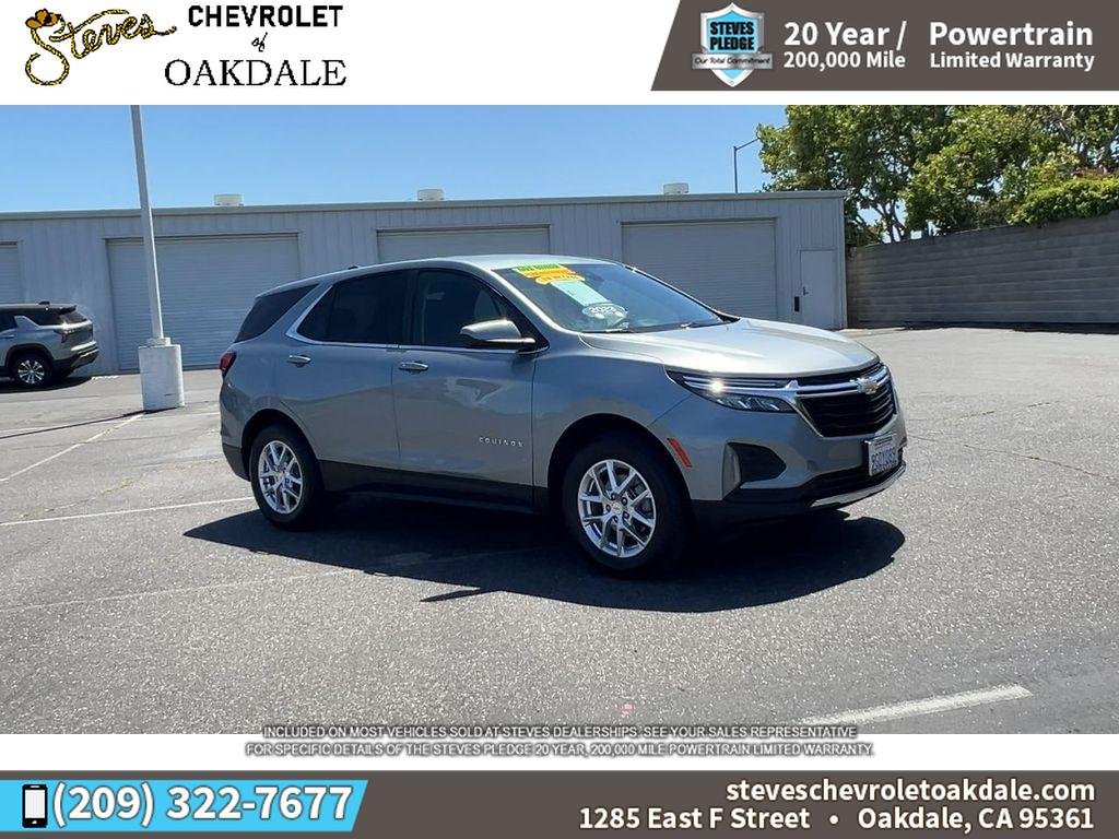 Certified Used 2023 Sterling Gray Metallic Chevrolet LT image 2