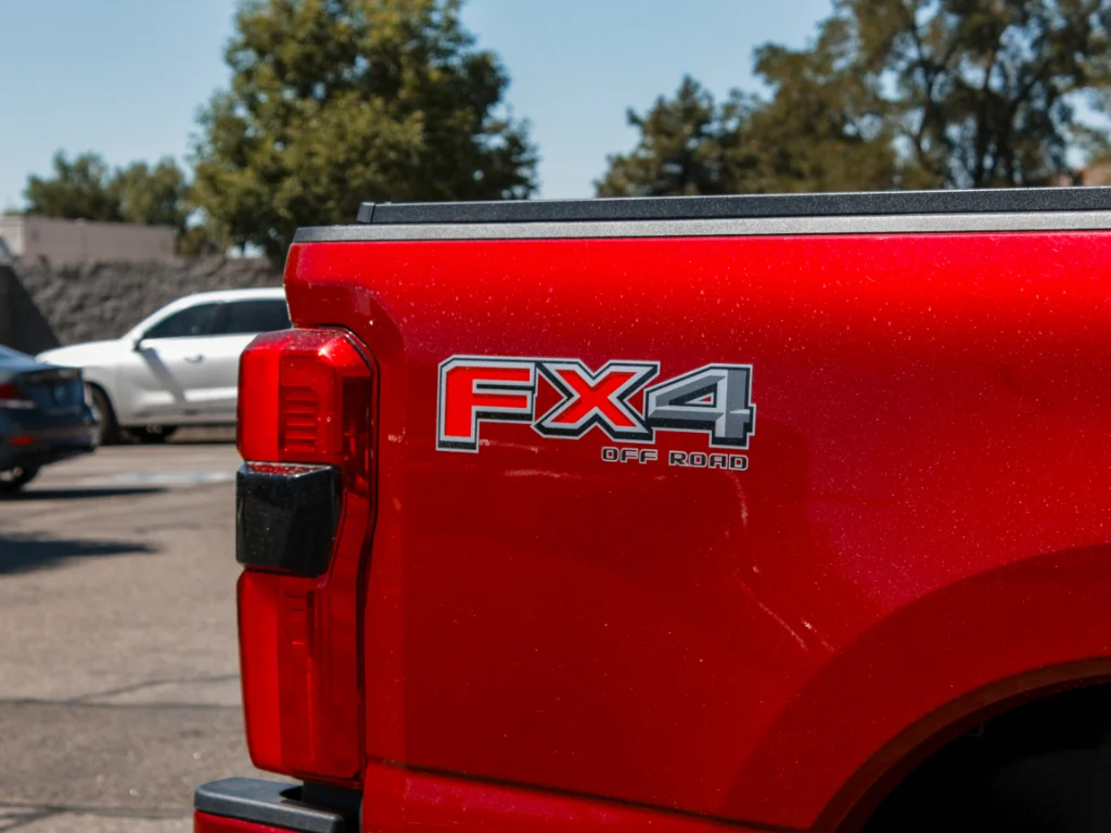 Used 2024 RAPID RED Ford Platinum image 5