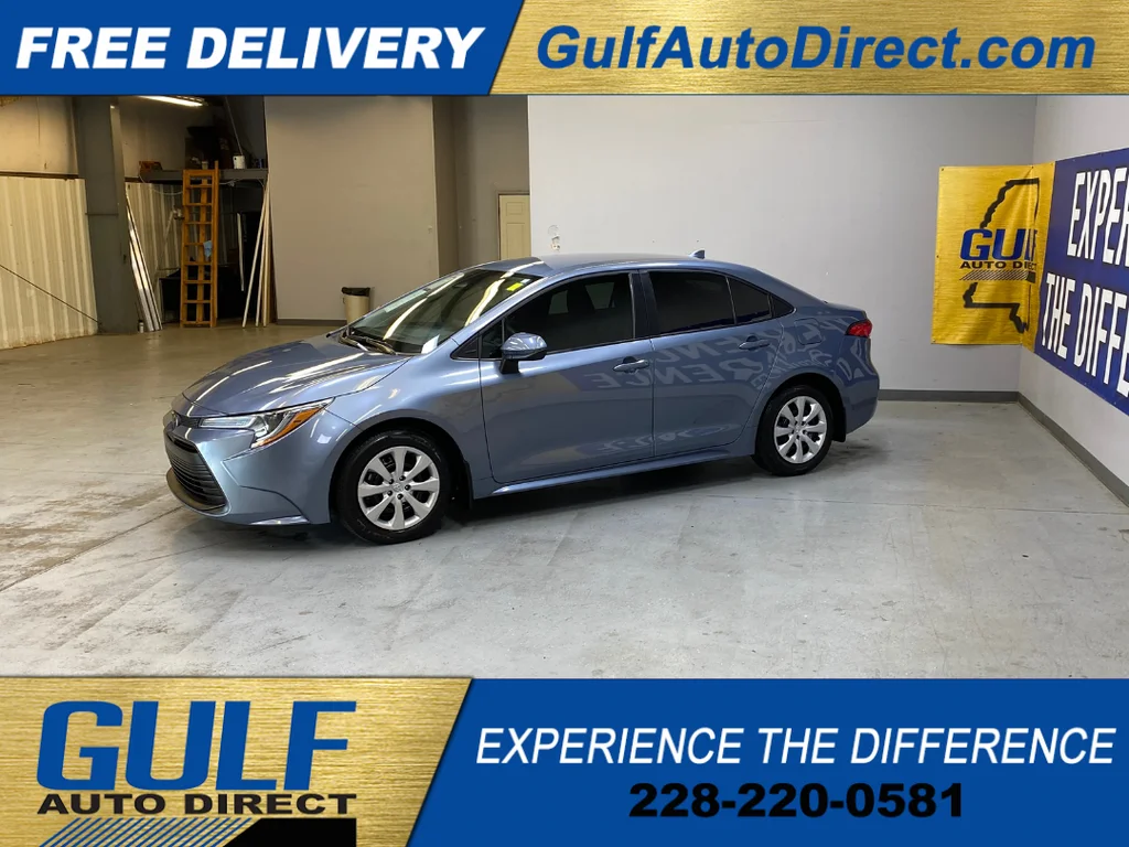 Used 2025 Blue Toyota LE image 5
