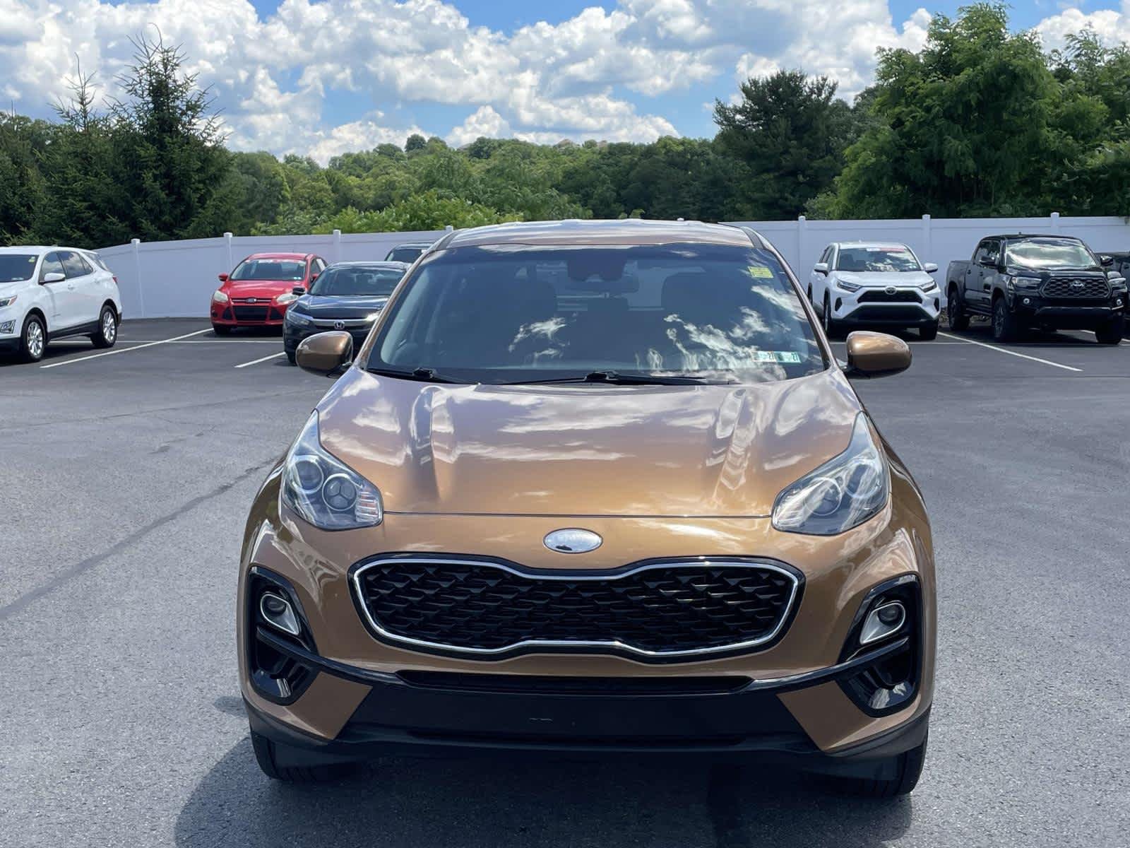 Used 2020 Burnished Copper Kia LX image 13