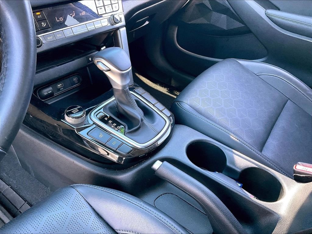 Used 2024 Dark Ocean Blue Kia EX image 19