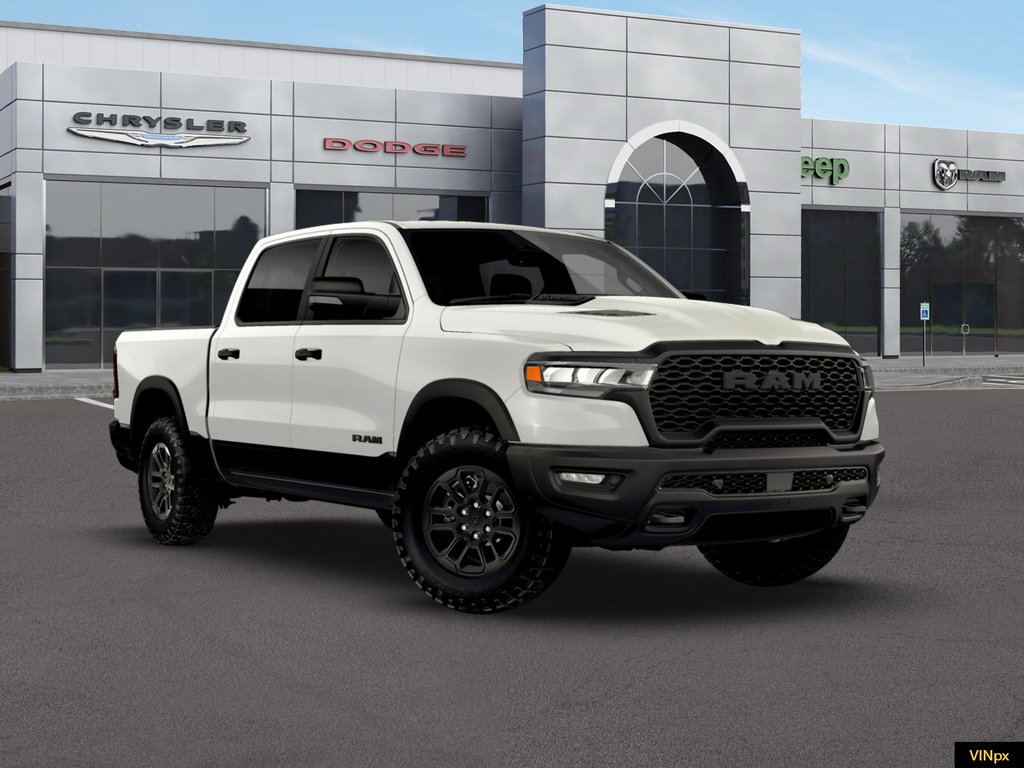 New 2026 Bright White Clear-Coat Exterior Paint RAM Rebel image 10