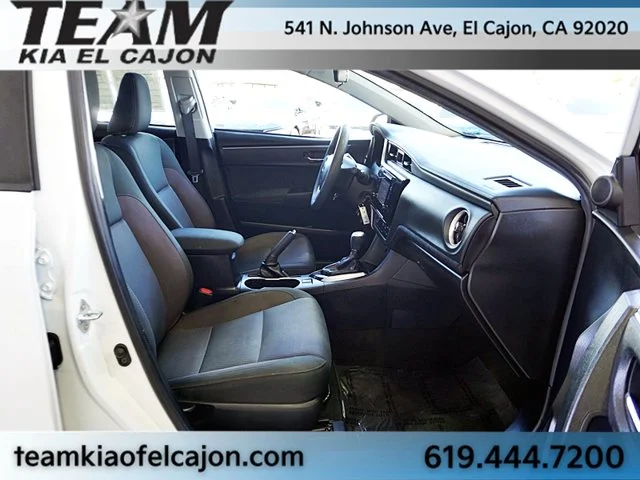 Used 2019 White Toyota LE image 12