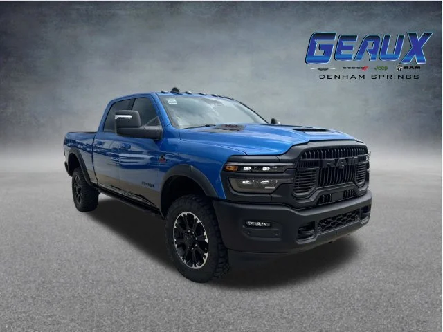 New 2027 Hydro Blue Pearl-Coat Paint RAM Rebel image 1
