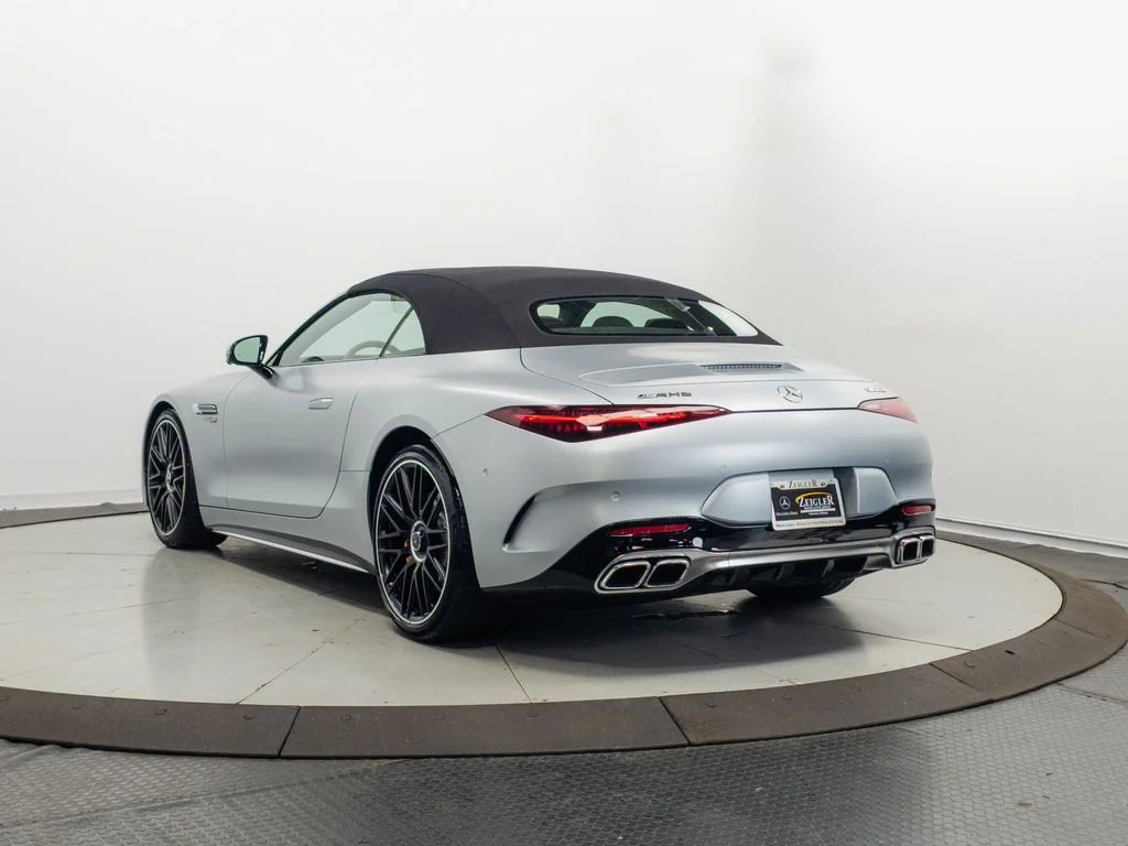 Certified Used 2025 MANUFAKTUR Cirrus Silver MAGNO Mercedes-Benz SL 63 AMG® image 29