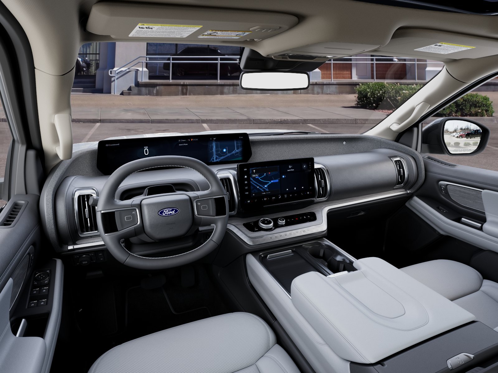 New 2027 Glacier Gray Metallic Tri-Coat Ford Platinum image 9