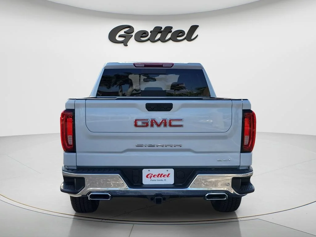 New 2026 Glacier White Tricoat GMC SLT image 5
