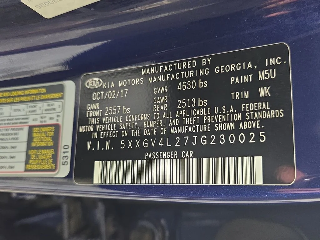Used 2018 Horizon Blue Kia SX image 10