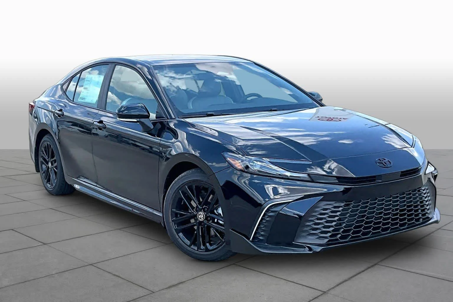 New 2026 Midnight Black Metallic Toyota SE image 2