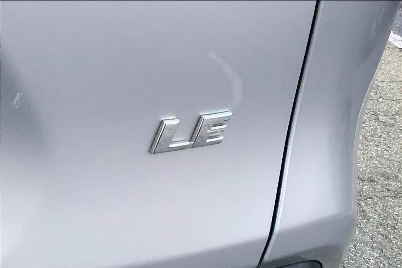 Used 2021 Silver Sky Metallic Toyota LE image 10