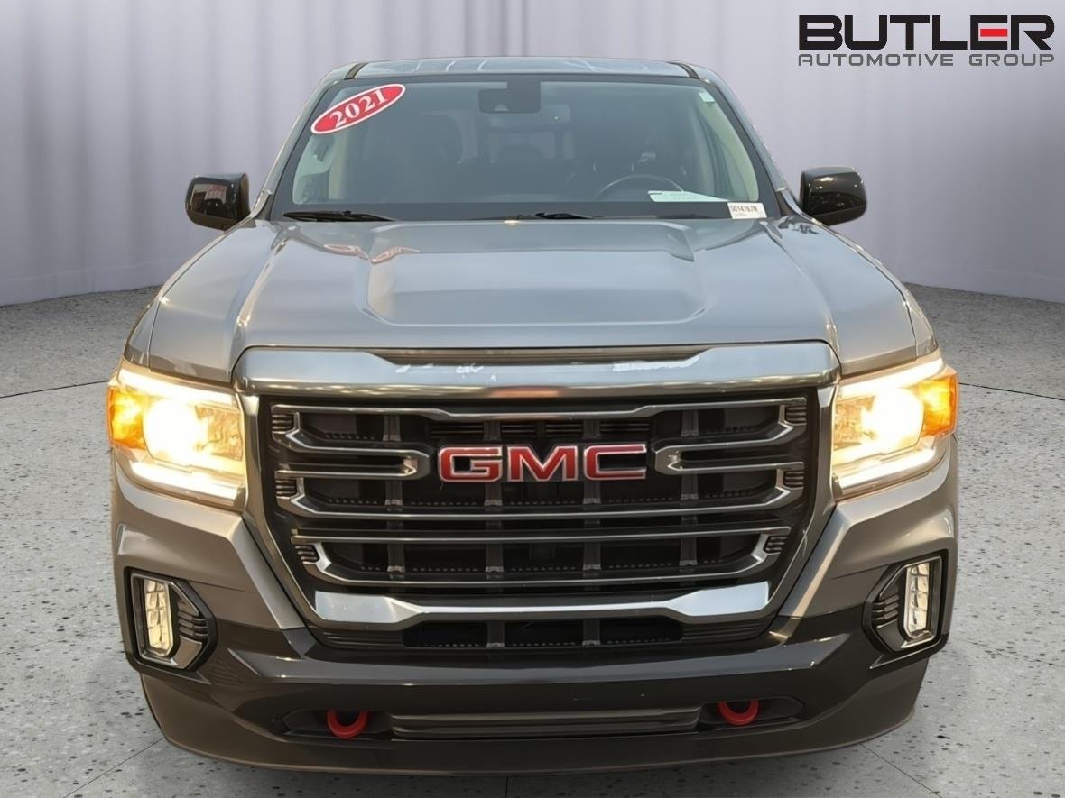 Used 2021 Satin Steel Metallic GMC 4WD AT4 w/Leather image 9