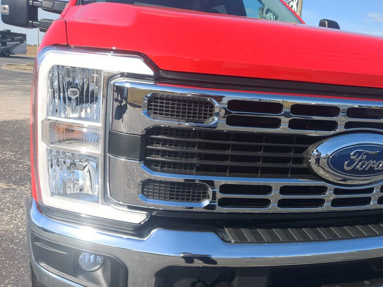 New 2026 Race Red Ford F-250® XLT image 9