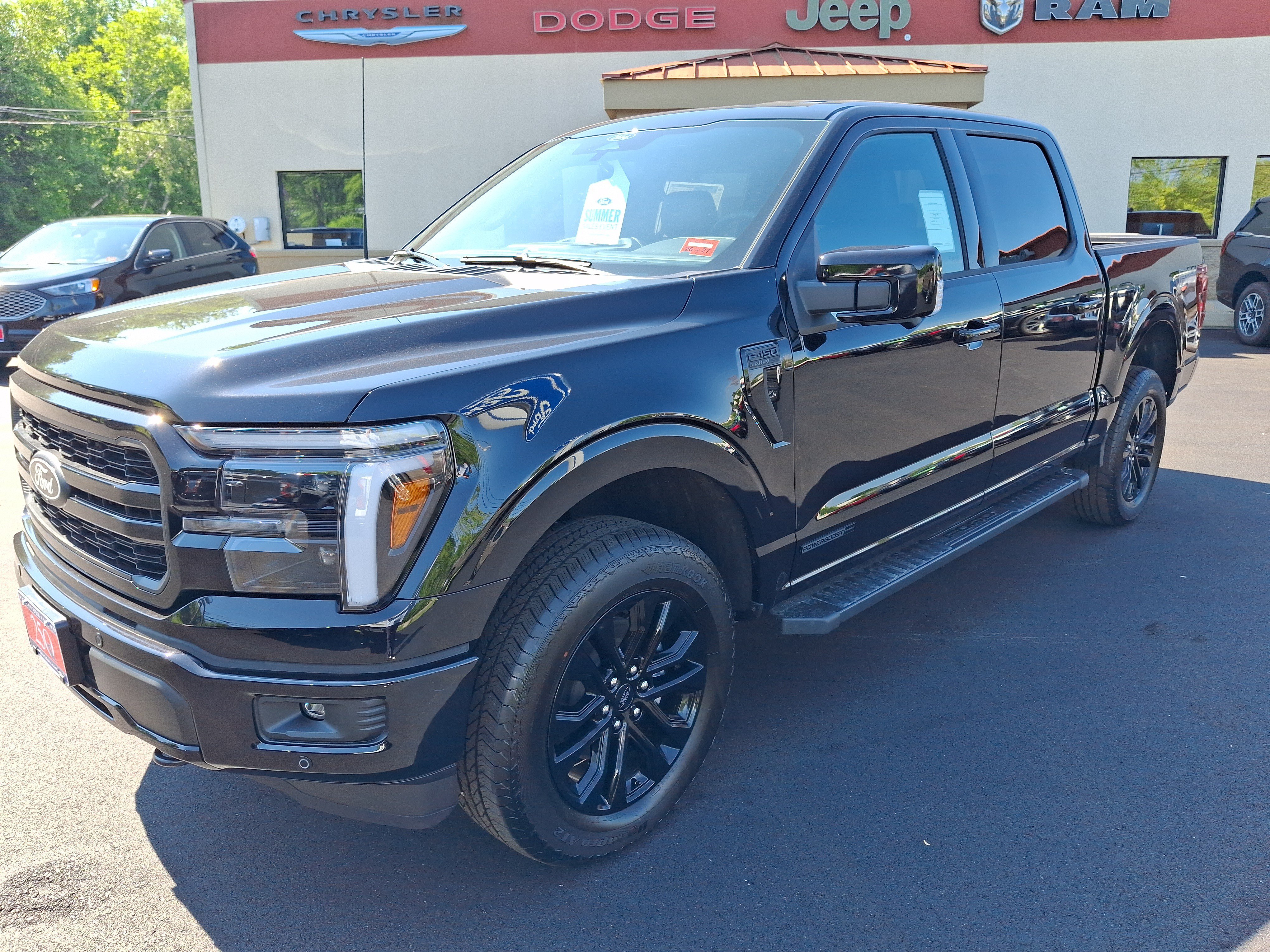 New 2026 Agate Black Metallic Ford Lariat® image 4