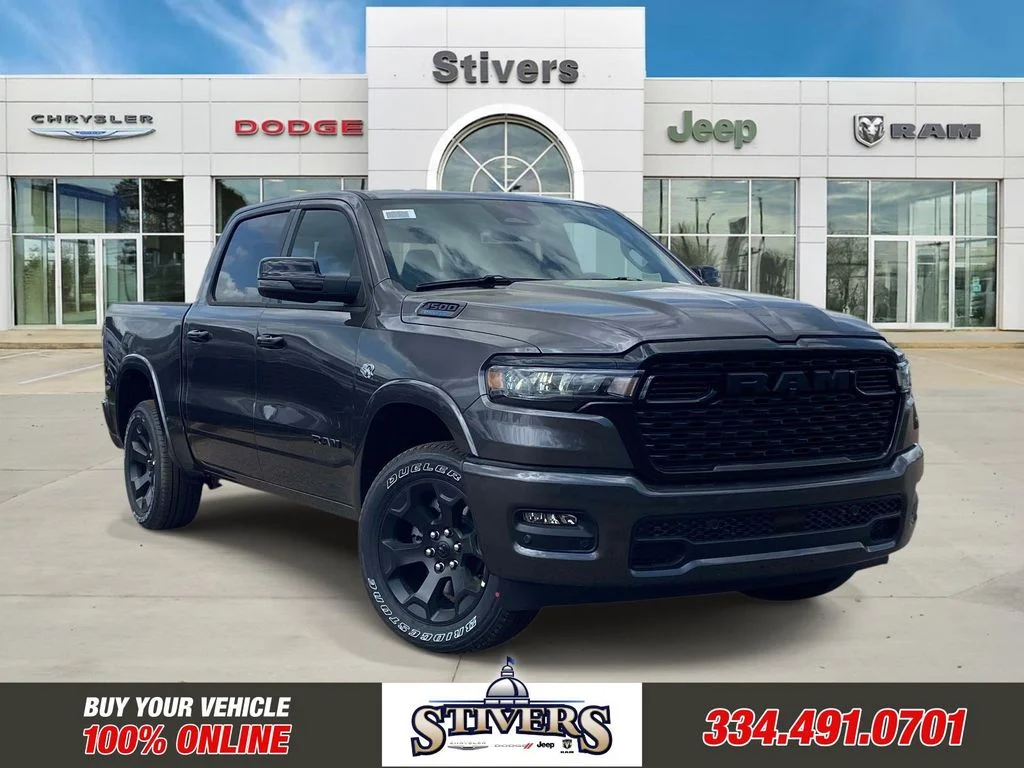 New 2026 Granite Crystal Metallic Clearcoat RAM Big Horn/Lone Star image 1