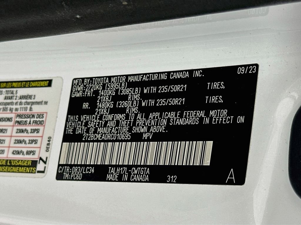 Used 2024 Ultra White Lexus 500h F SPORT Performance image 33