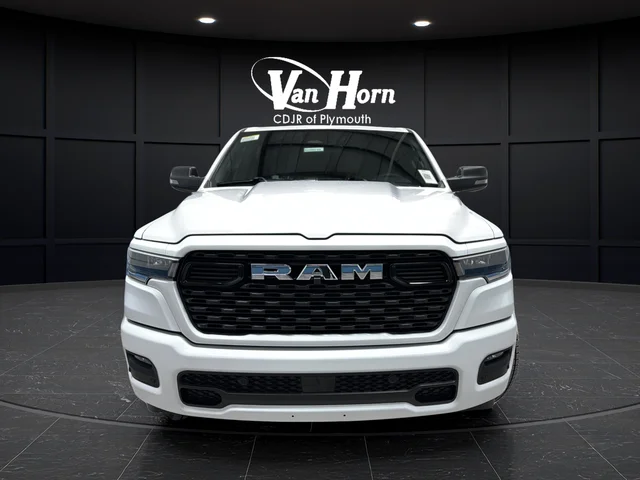 New 2026 Bright White Clear-Coat Exterior Paint RAM Big Horn/Lone Star image 2