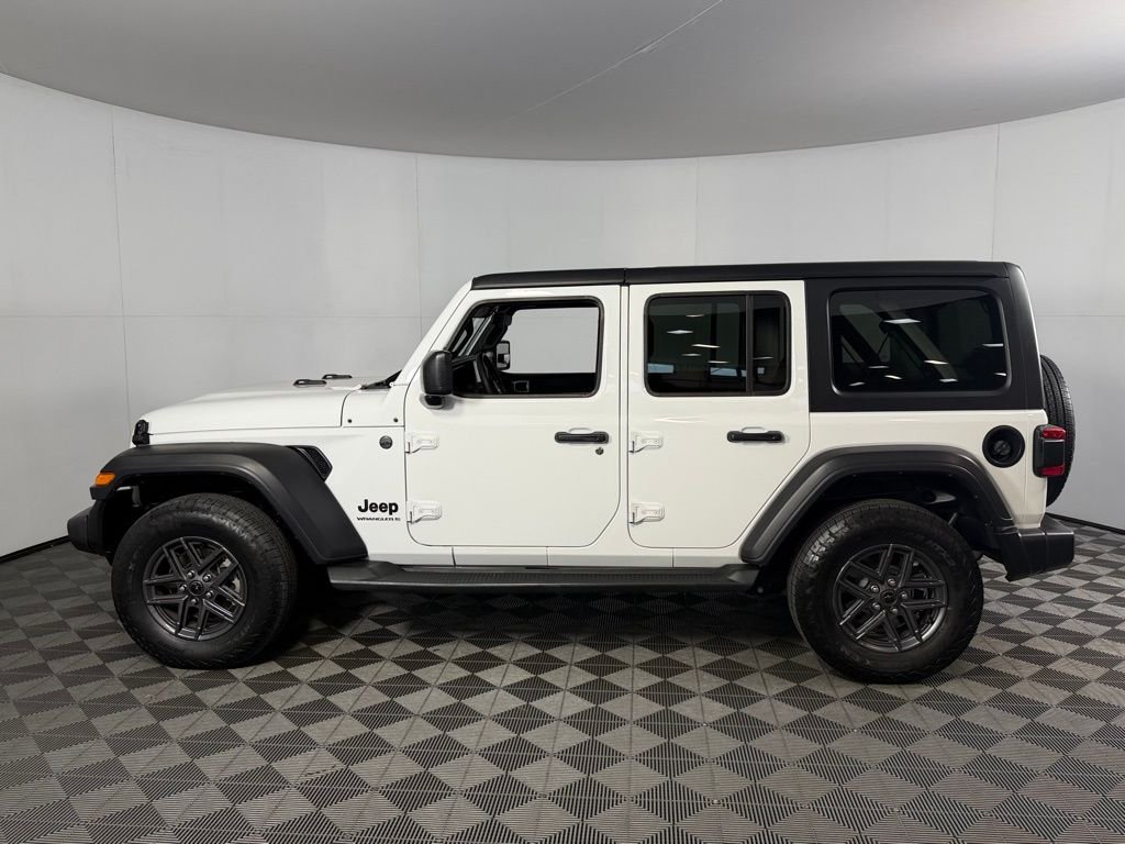 Certified Used 2024 White Jeep Sport S image 10